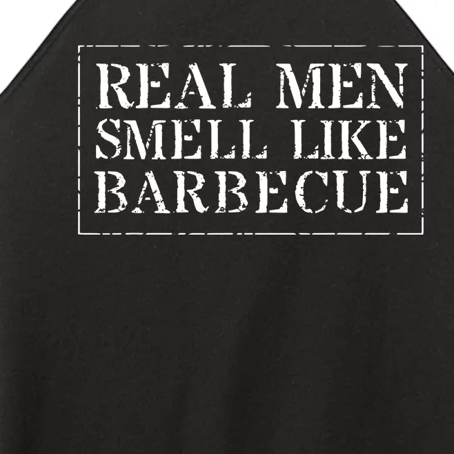 Funny BBQ Grilling Real Smell Like Barbecue Women’s Perfect Tri Rocker Tank