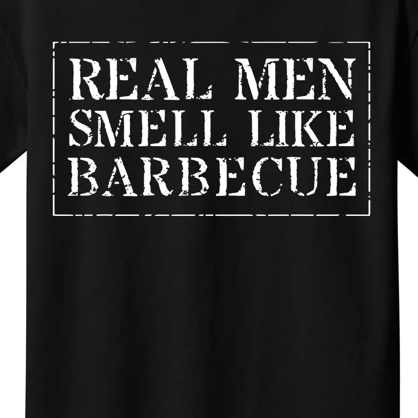 Funny BBQ Grilling Real Smell Like Barbecue Kids T-Shirt