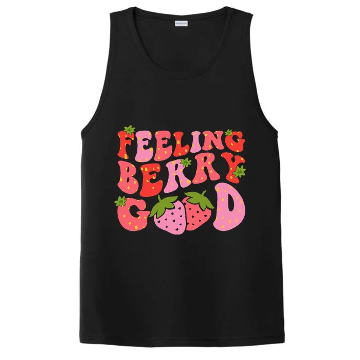 Feeling Berry Good Strawberry Festival Season Performance Tank