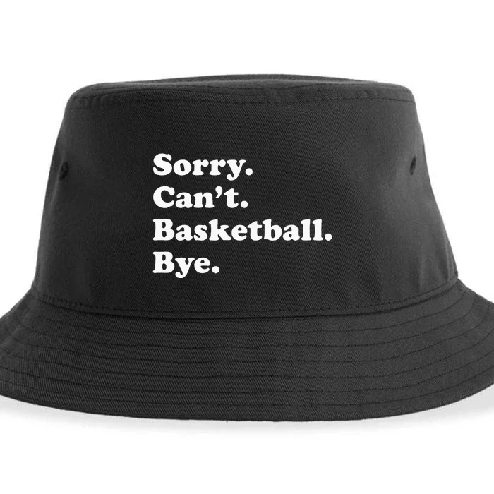 Funny Basketball Gift For Men Women Sustainable Bucket Hat