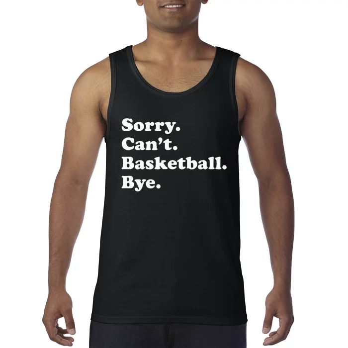 Funny Basketball Gift For Men Women Tank Top