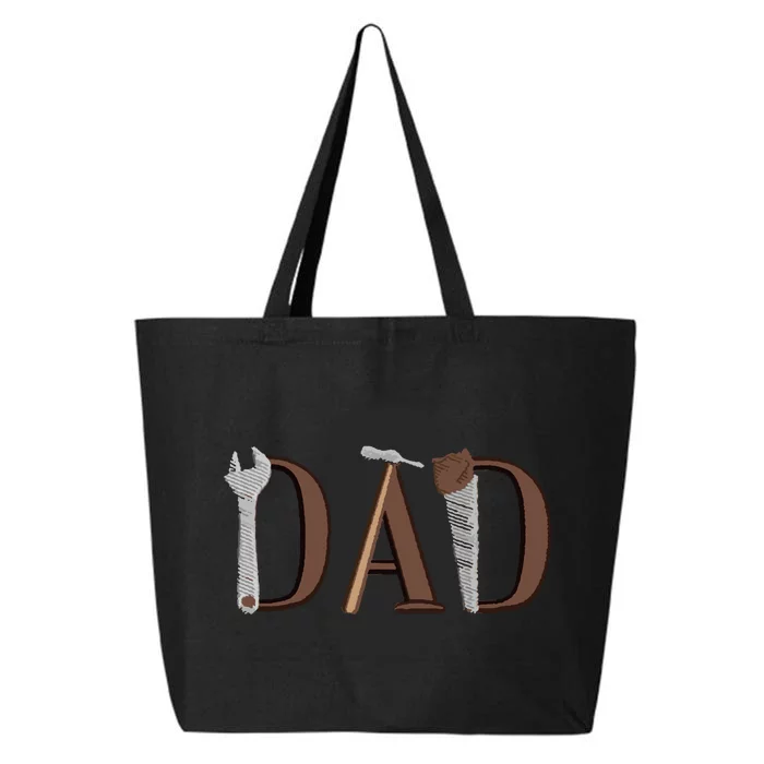 Father Birthday Gift Fixer Of Things Father 25L Jumbo Tote