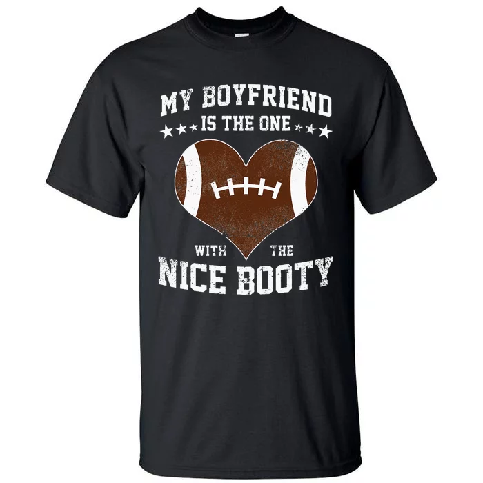 Football Boyfriend Girlfriend Tall T-Shirt