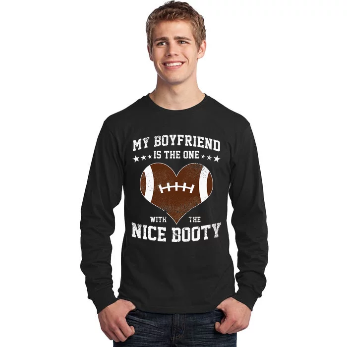 Football Boyfriend Girlfriend Tall Long Sleeve T-Shirt