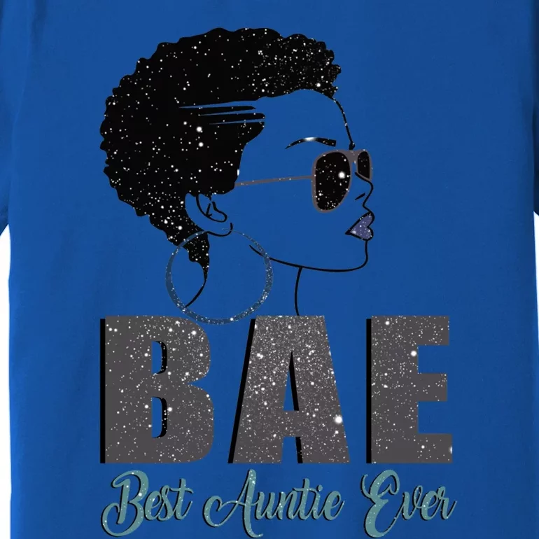 Funny Bae Gift Best Auntie Ever Gift Premium T-Shirt