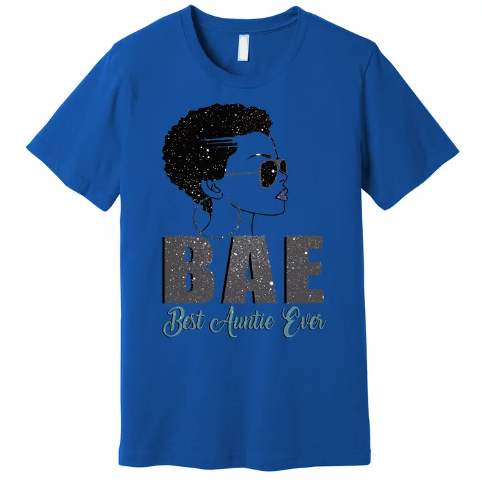 Funny Bae Gift Best Auntie Ever Gift Premium T-Shirt