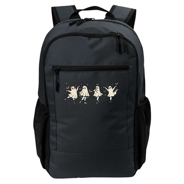 Funny Ballet Ghost Ballet Dancer Spooky Dance Teacher Halloween Gift Daily Commute Backpack