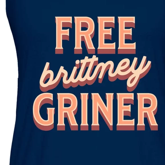 Free Brittney Griner Ladies Essential Flowy Tank