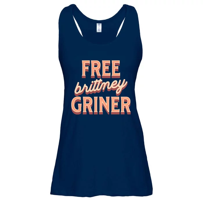 Free Brittney Griner Ladies Essential Flowy Tank