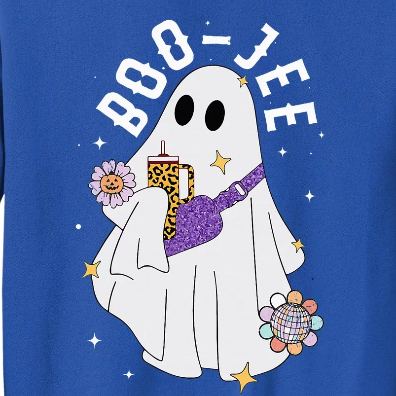 Funny Boojee Ghost Halloween Boo Jee Ghost Spooky Sweatshirt