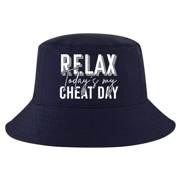 Funny Bodybuilder Gift Fitness Gym Workout Cheat Day Funny Gift Cool Comfort Performance Bucket Hat