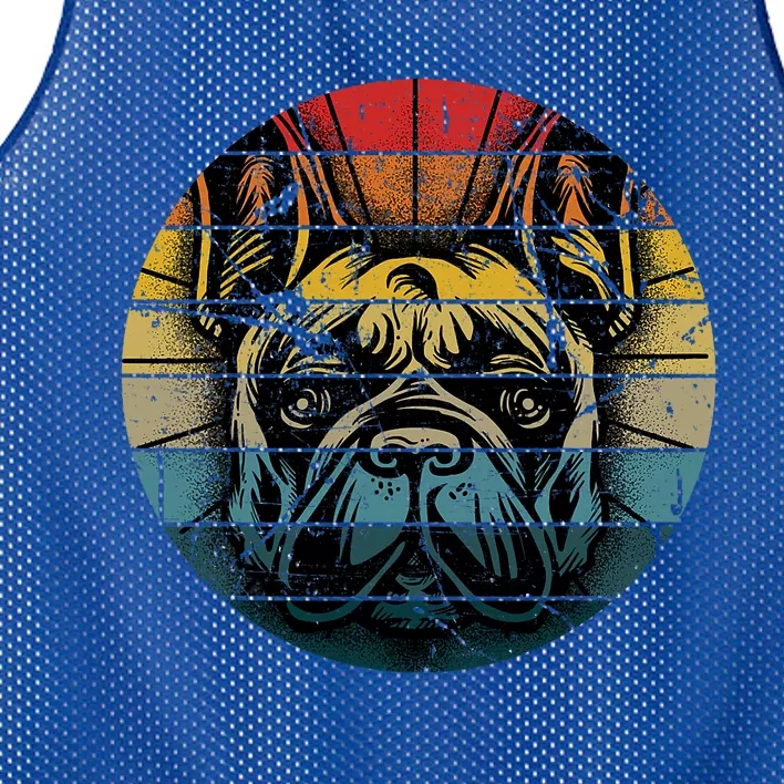 French Bulldog Gift Frenchie Dog Lover Dogfather Mesh Reversible Basketball Jersey Tank