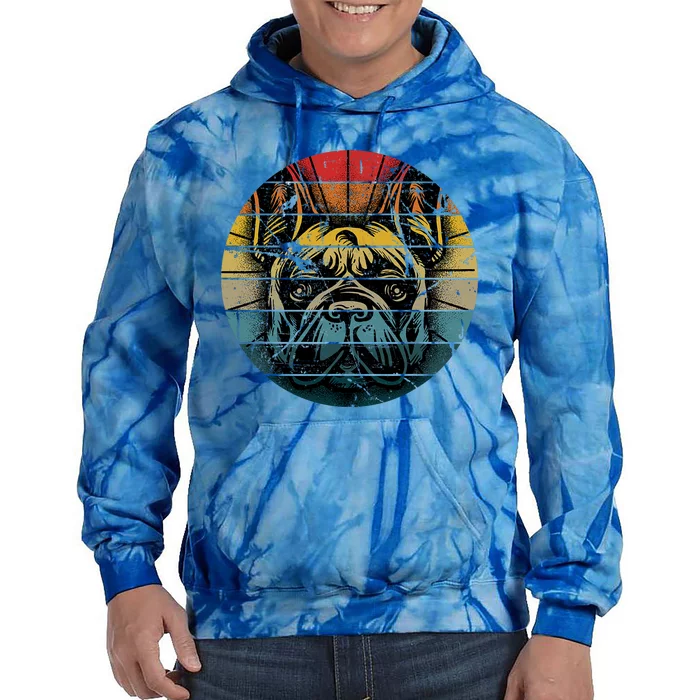 French Bulldog Gift Frenchie Dog Lover Dogfather Tie Dye Hoodie