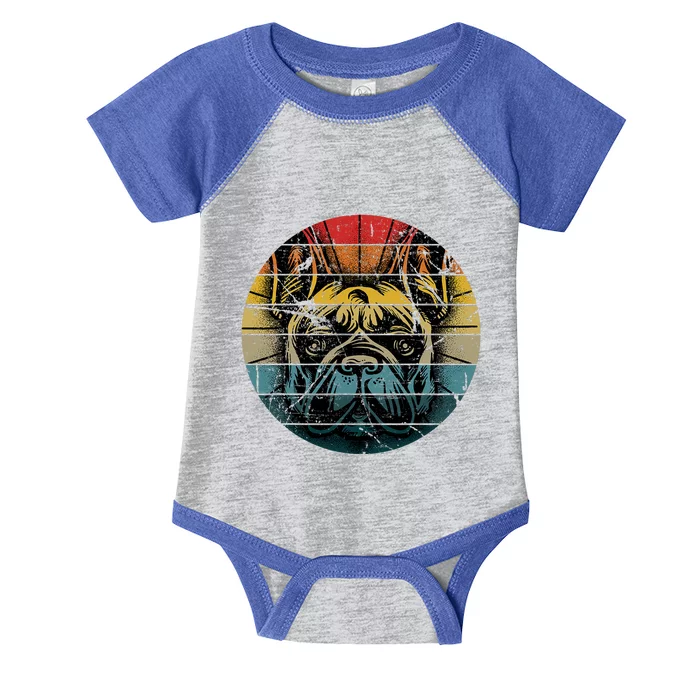 French Bulldog Gift Frenchie Dog Lover Dogfather Infant Baby Jersey Bodysuit