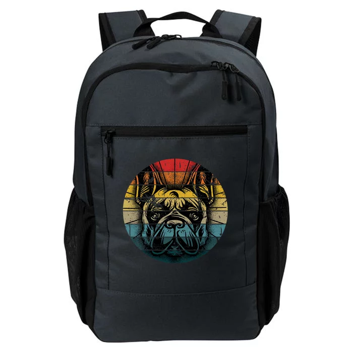 French Bulldog Gift Frenchie Dog Lover Dogfather Daily Commute Backpack