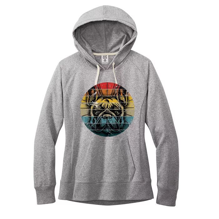 French Bulldog Gift Frenchie Dog Lover Dogfather Women's Fleece Hoodie