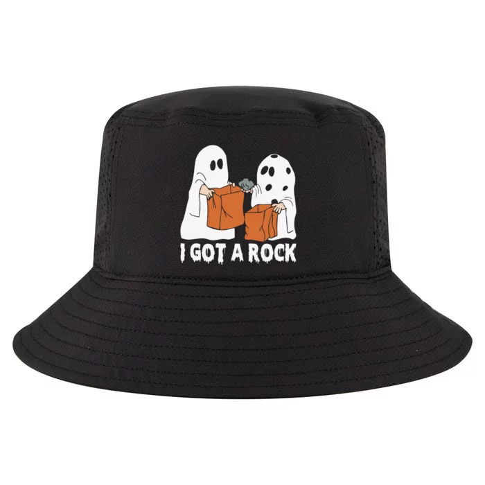 Funny Boo Ghost Scary I Got A Rock Halloween Cool Comfort Performance Bucket Hat