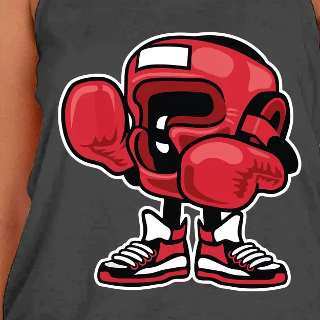 Funny Boxing Gifts For Women's Knotted Racerback Tank