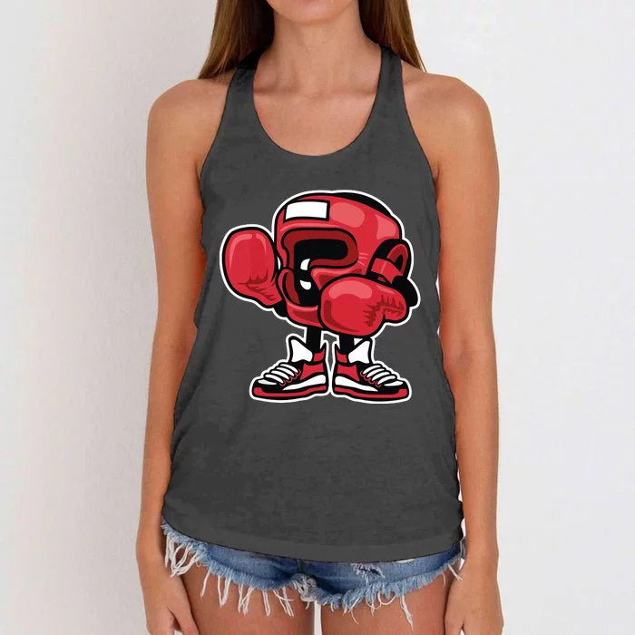 Funny Boxing Gifts For Women's Knotted Racerback Tank