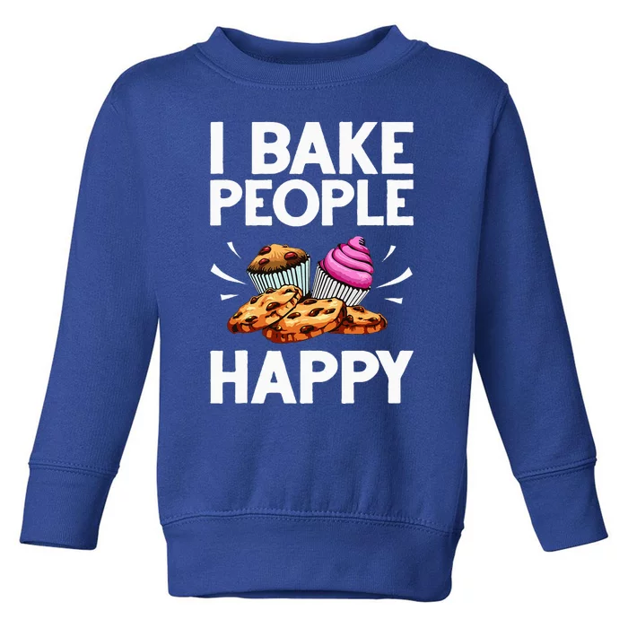 Funny Baker Gift For Women Food Cake Baking Pastry Chef Toddler Sweatshirt