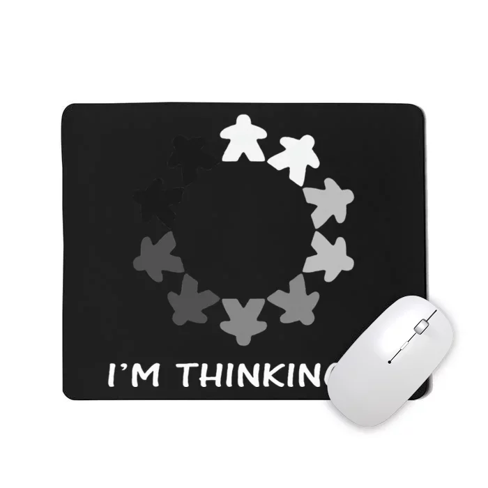 Funny Board Game Thinking For Boar Game Lovers Mousepad