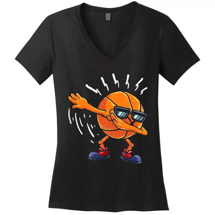 Funny Basketball Gift For A Basketball Player Women's V-Neck T-Shirt