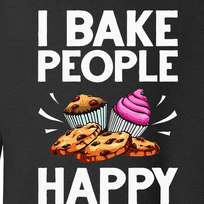 Funny Baker Gift For Men Women Food Cake Baking Pastry Chef Toddler Sweatshirt