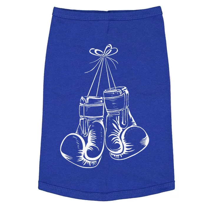 Funny Boxing Gift Boxer Gloves Boxing Athletes Doggie Tank