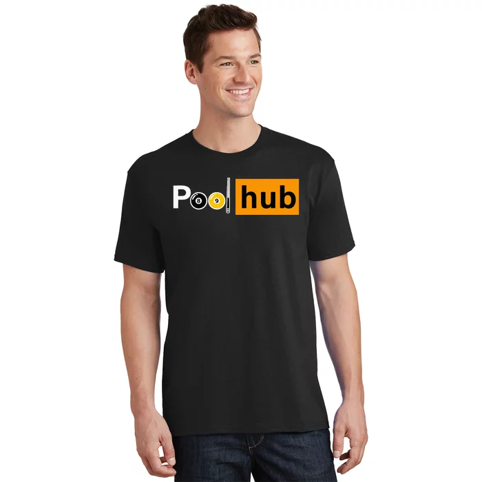 Funny Billiards Game Pool Hub T-Shirt