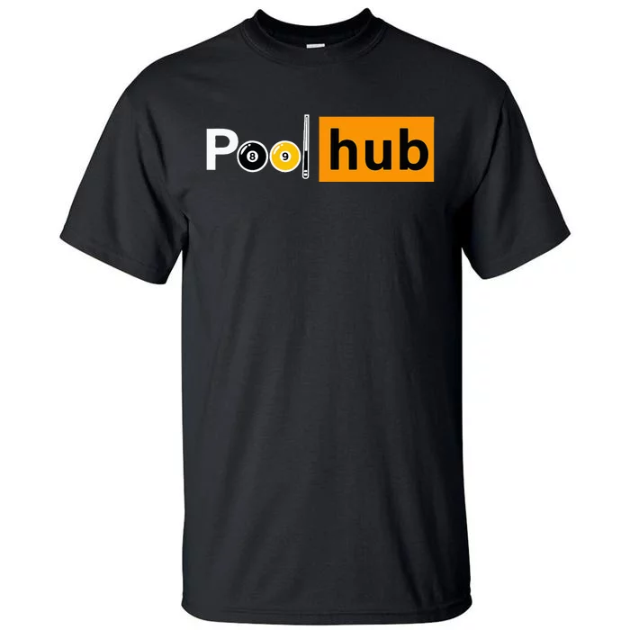 Funny Billiards Game Pool Hub Tall T-Shirt