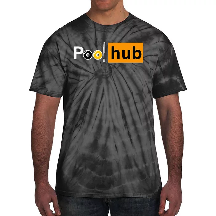 Funny Billiards Game Pool Hub Tie-Dye T-Shirt