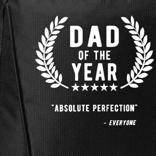 Funny Birthday Gifts For Dad Of The Year Funny Fathers Day City Backpack