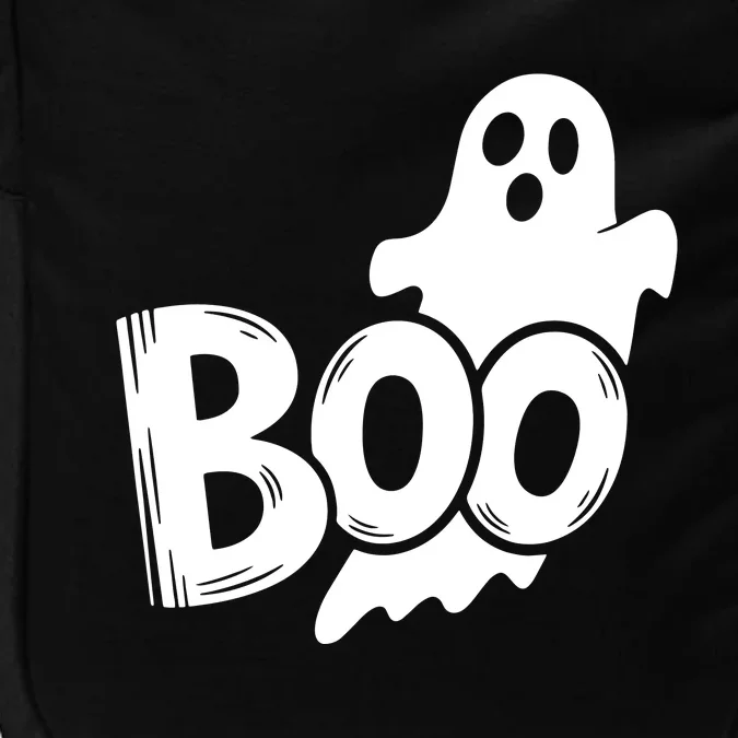 Funny Boo Ghost Retro Halloween Costume Impact Tech Backpack