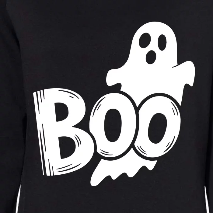 Funny Boo Ghost Retro Halloween Costume Womens California Wash Sweatshirt