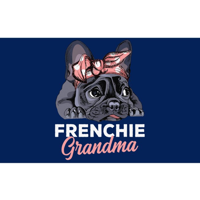 French Bulldog Grandma Frenchie Dog Funny Womens Bumper Sticker