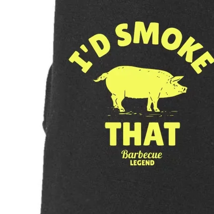 Funny BBQ Grilling Id Smoke That Doggie 3-End Fleece Hoodie