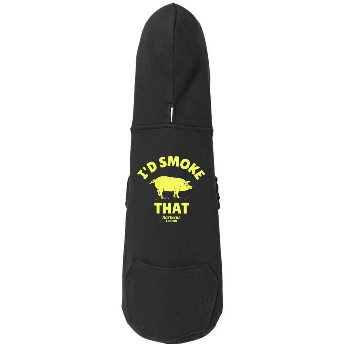 Funny BBQ Grilling Id Smoke That Doggie 3-End Fleece Hoodie