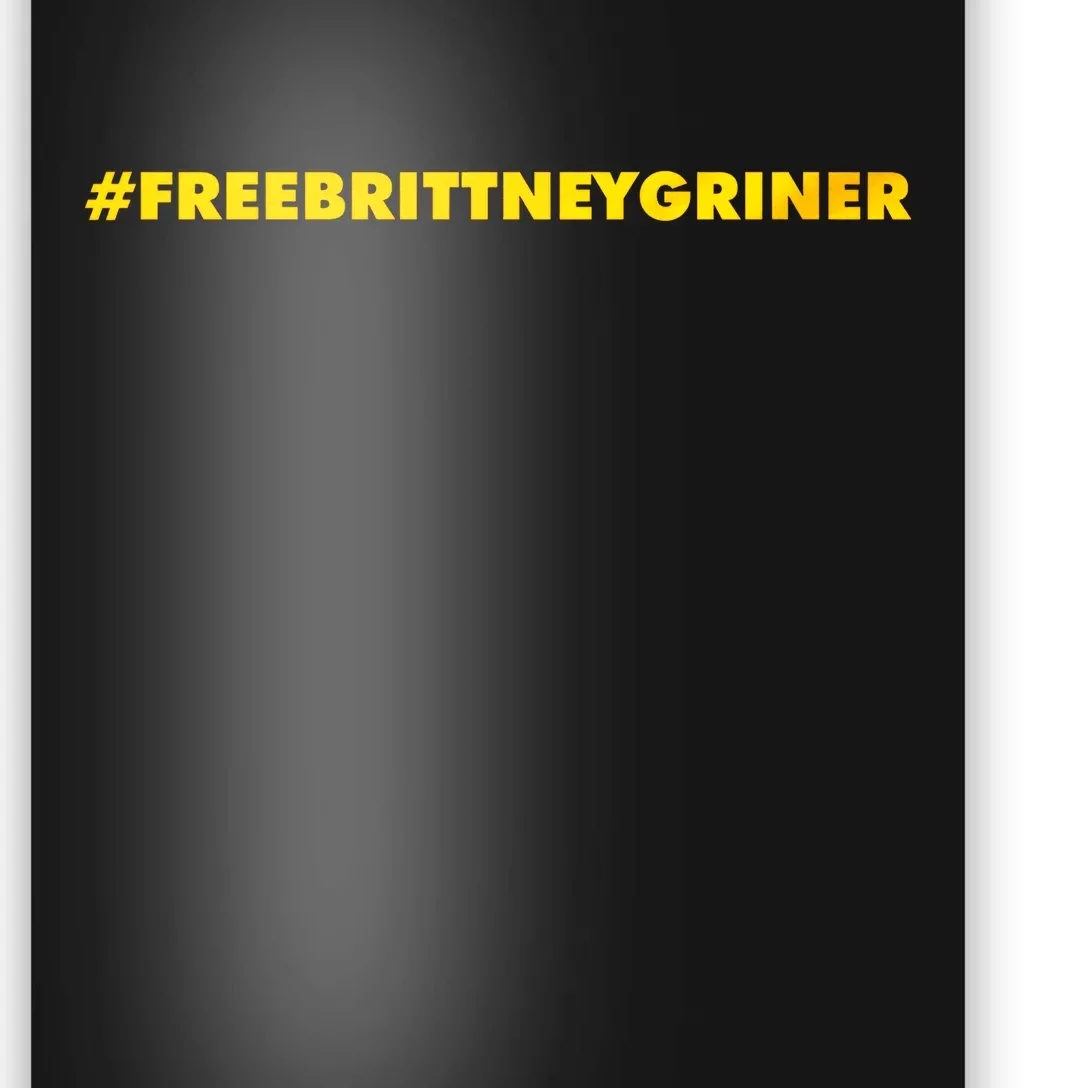 Free Brittney Griner Free BG Basketball Poster