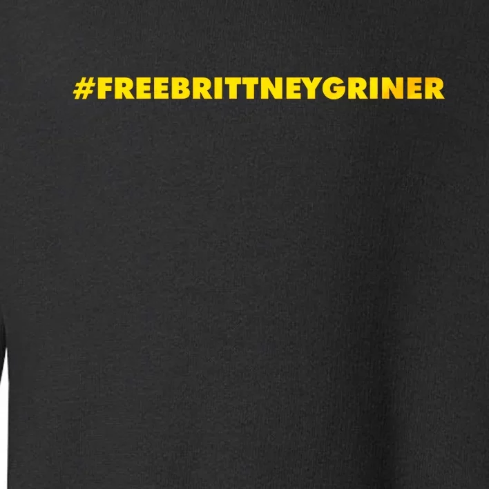 Free Brittney Griner Free BG Basketball Toddler Sweatshirt