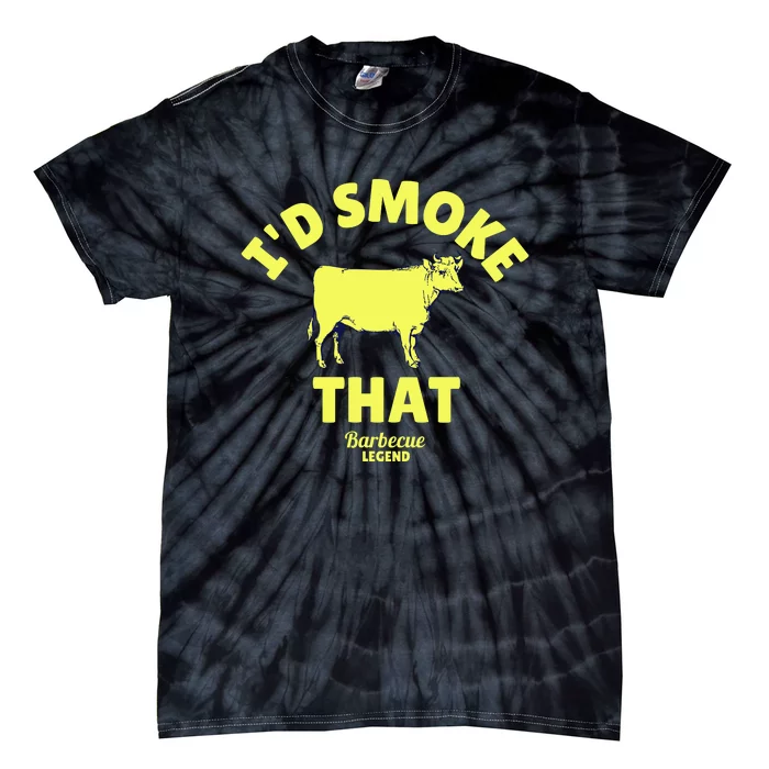 Funny BBQ Grilling Id Smoke That Tie-Dye T-Shirt