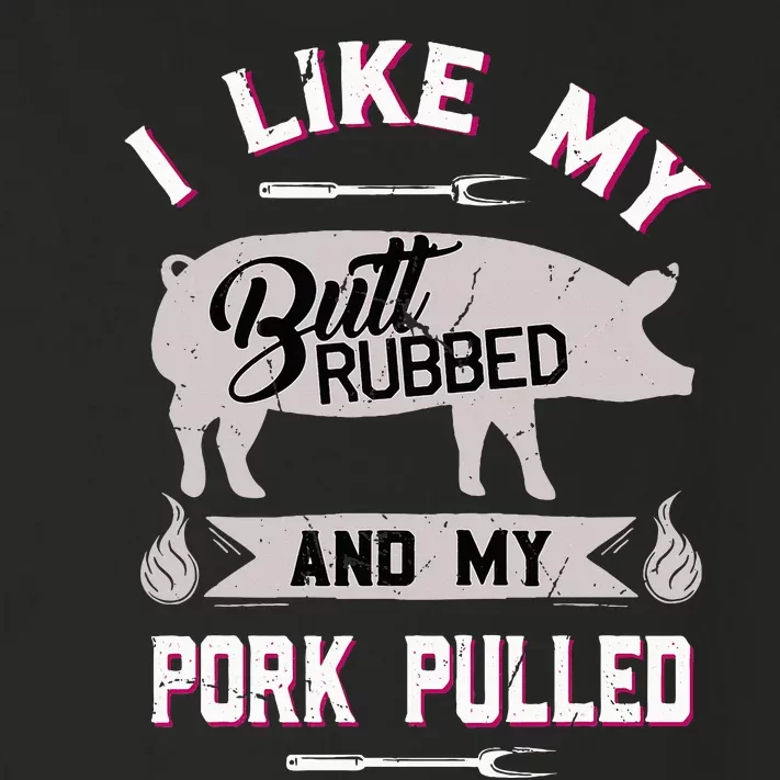 Funny Bbq Grilling Quote Pig Pulled Pork Toddler Long Sleeve Shirt