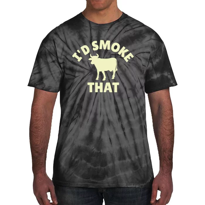 Funny BBQ Grilling Id Smoke That Tie-Dye T-Shirt