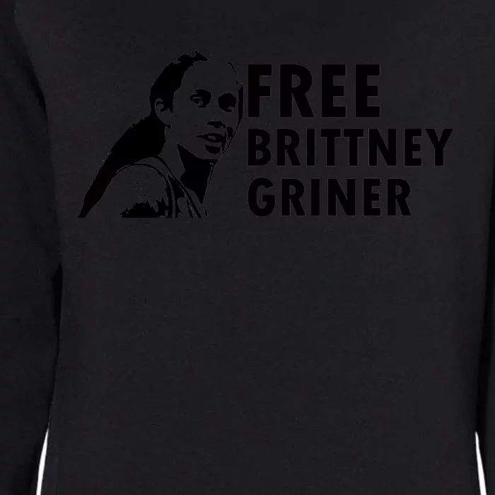 Free Brittney Griner Free BG Basketball Support Brittney Griner Womens California Wash Sweatshirt