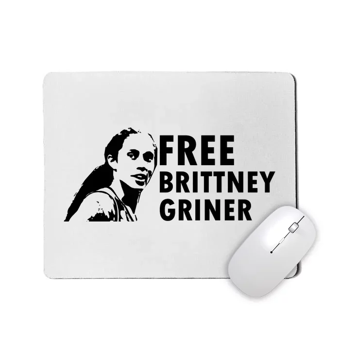 Free Brittney Griner Free BG Basketball Support Brittney Griner Mousepad