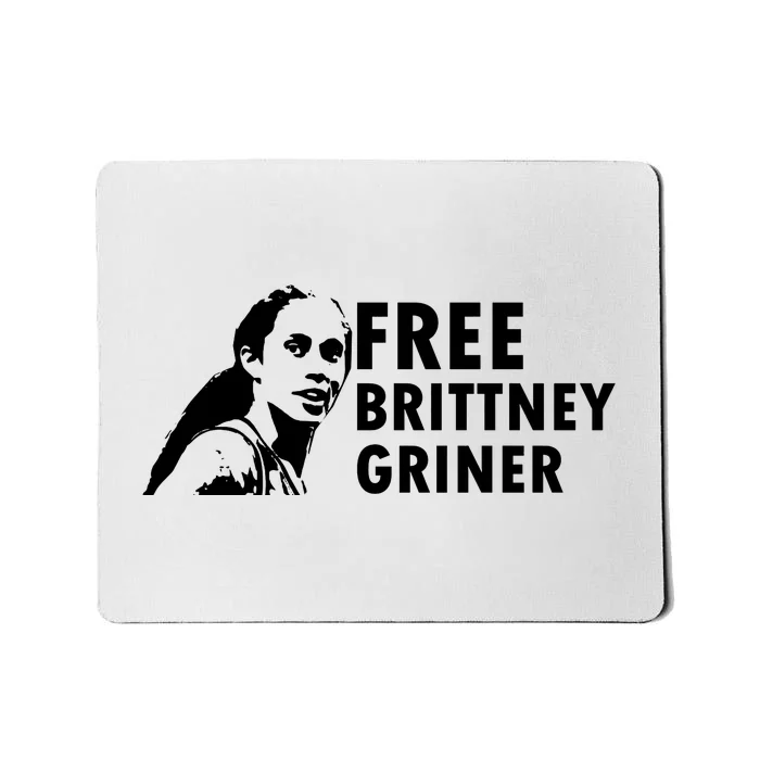 Free Brittney Griner Free BG Basketball Support Brittney Griner Mousepad