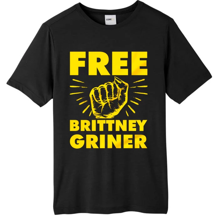 Free Brittney Griner Free BG Fight Hand Supporter ChromaSoft Performance T-Shirt