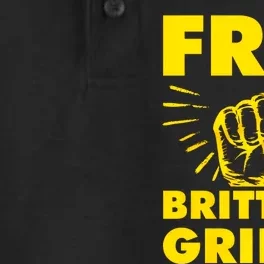 Free Brittney Griner Free BG Fight Hand Supporter Dry Zone Grid Performance Polo