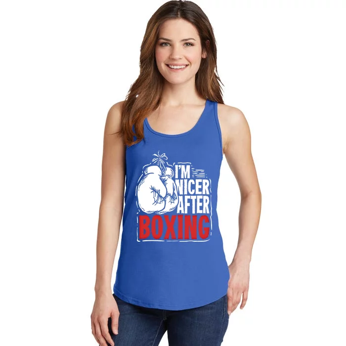 Funny Boxing Gift For A Boxer And Fighter Cool Gift Ladies Essential Tank