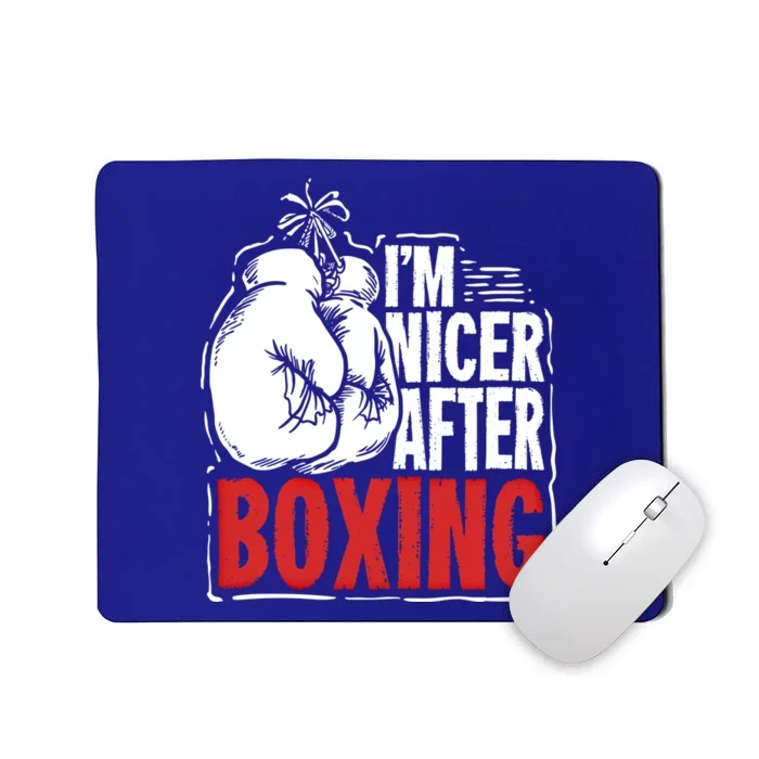 Funny Boxing Gift For A Boxer And Fighter Cool Gift Mousepad