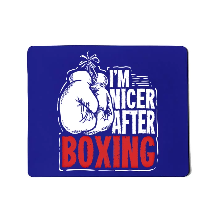 Funny Boxing Gift For A Boxer And Fighter Cool Gift Mousepad